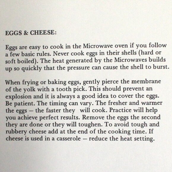 The Food Processor & Microwave Oven Cookbook Printed 1978 - Picture 9 of 12